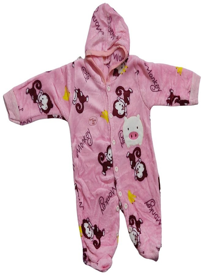 Cute Collection Winter Rompers for New Born Baby Girls and Boys 0 to 6 Months - Image 4