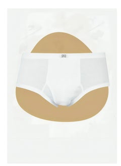 Al Aseel Men's Cotton Underwear Men's Briefs - 6 Pieces White, Available in Sizes S - M - L - XL - XXL - 3XL Comfortable and Practical  - Image 4
