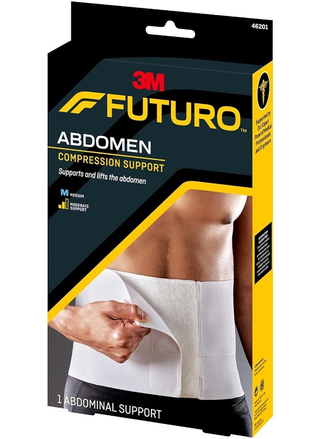 FUTURO - Futuro Abdominal Compression Support Medium size, 1 unit/pack | Beige color | 46201AER | Supports and lifts the abdomen | Moderate support | Abdominal support - Image 1