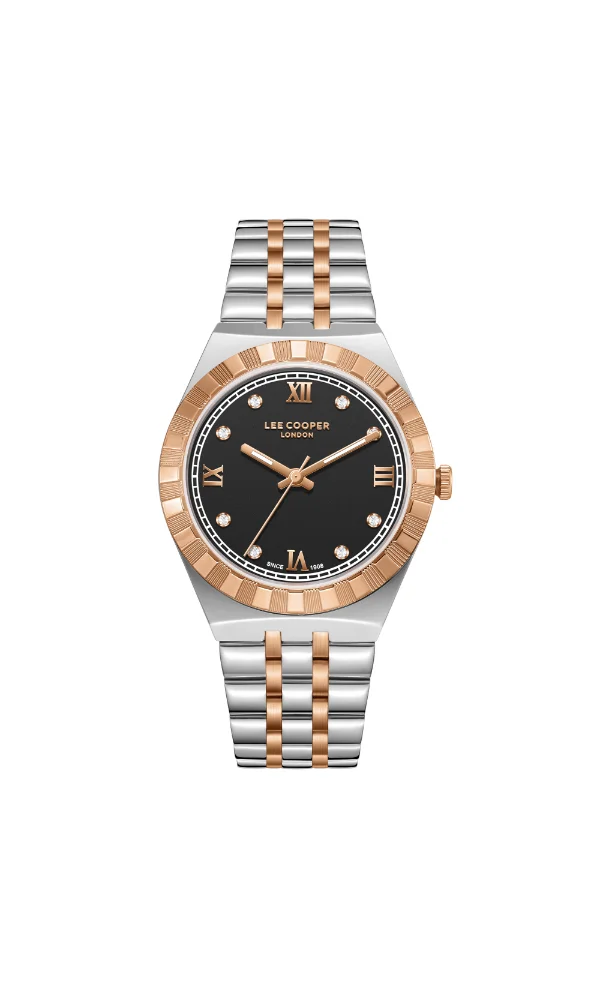 لي كوبر Women's Metal Analog Watch LC08059.560 - 35 mm