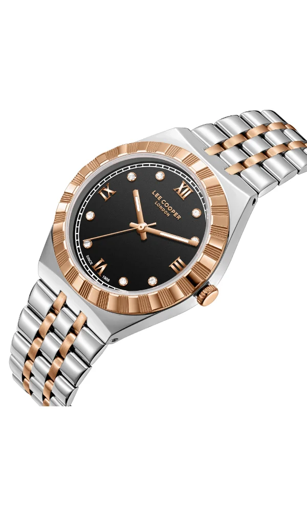 لي كوبر Women's Metal Analog Watch LC08059.560 - 35 mm