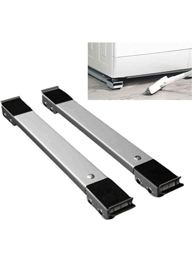 Generic - Washing Machine Base Stand Movable Multi Functional Furniture Dolly Base For Washing Machine Dryer Refrigerator - Image 1