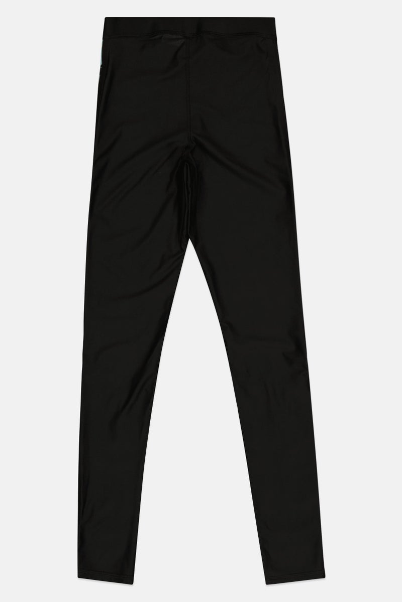Reebok Men Sportswear Fit Brand Logo Tights, Black - Image 3