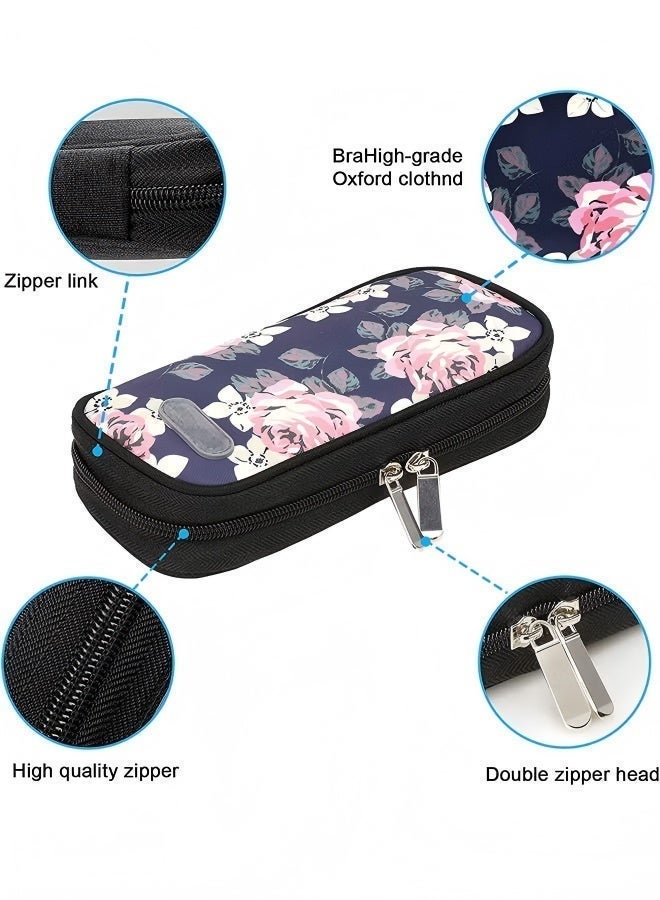 YSR VEF Insulin Cooler Travel Case - Portable Refrigerated Medicine Case for Insulin Pen, Medication and Diabetic Supplies with 2 TSA Approved Ice Pack - Image 2