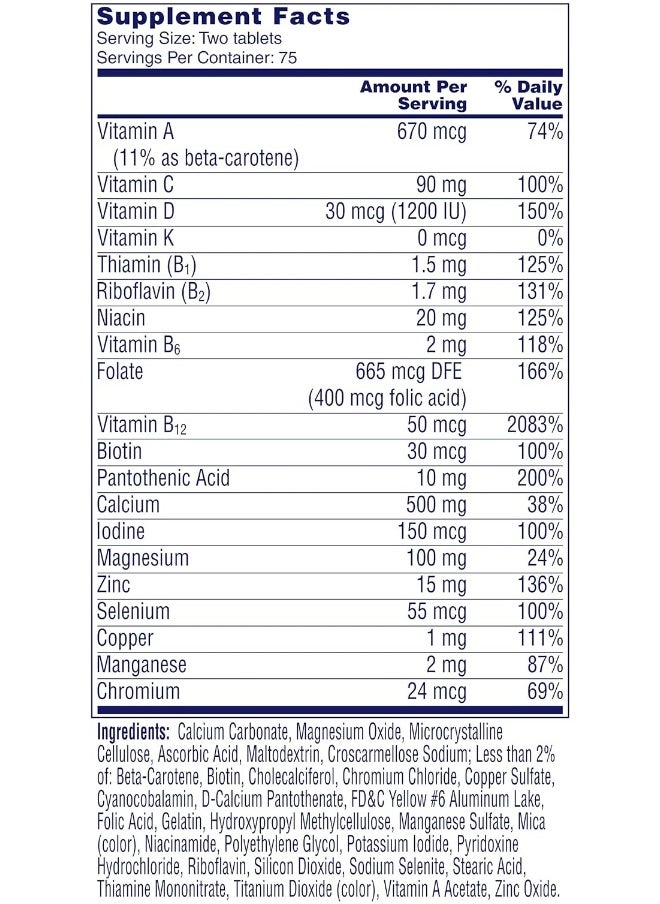 Men's And Women's Proactive 65+ Multivitamin Supplement - pzsku/Z6DBFA2EC315B885418AEZ/45/_/1738060813/555d5e95-c400-4713-a8ff-4de3f9d2b14e