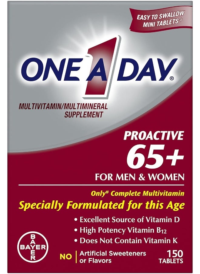 Men's And Women's Proactive 65+ Multivitamin Supplement - pzsku/Z6DBFA2EC315B885418AEZ/45/_/1738060884/9ceb5f03-d281-44c5-a398-fbf42de08043