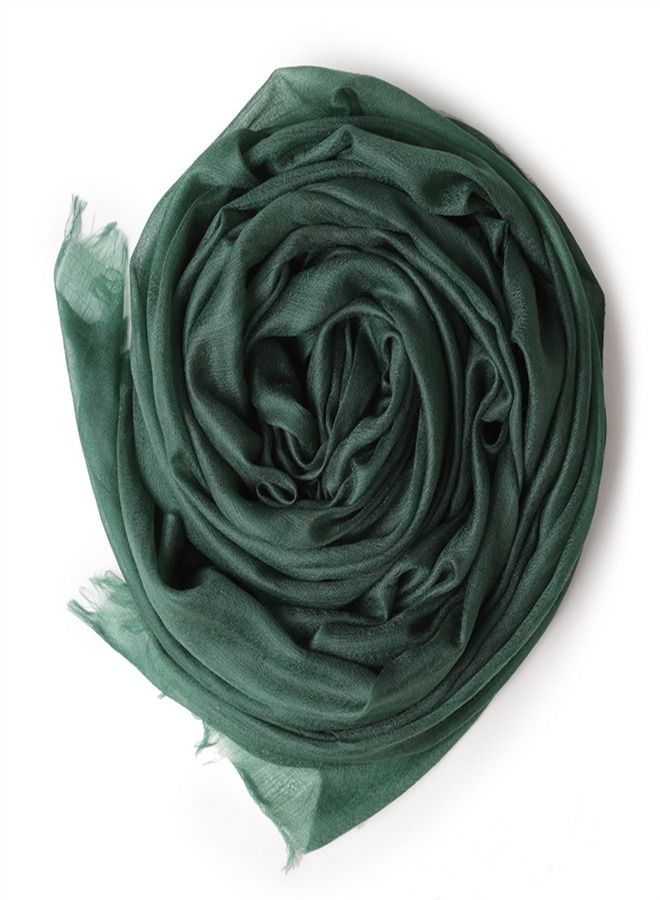 Loquat Solid Light Sunscreen Cashmere Scarf  - Image 5