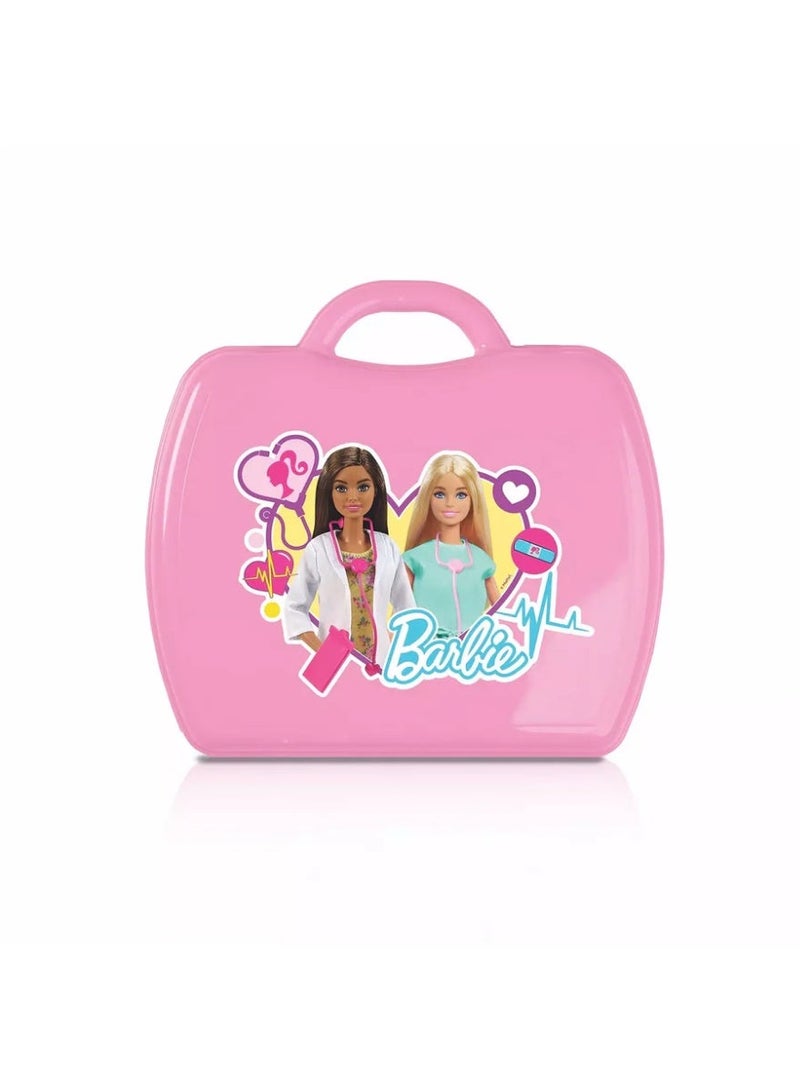 Barbie Doctor Playset with 20+ Medical Accessories – Portable Pretend Play Medical Kit in Pink Travel Case for Kids Ages 3+ - Image 4