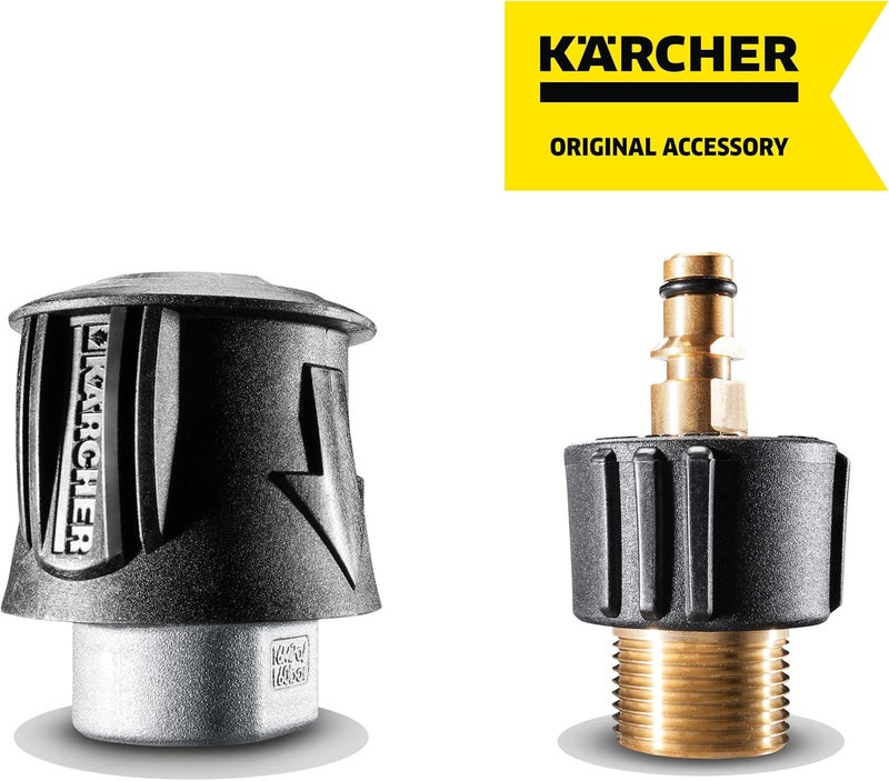 Karcher Extension Hose and Adapter Kit – Pressure Washer Accessory for Extended Reach and Flexible Outdoor Cleaning - Image 4
