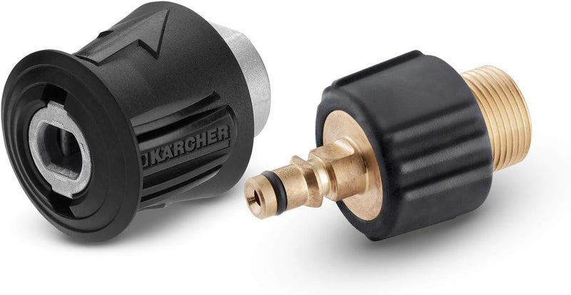 Karcher Extension Hose and Adapter Kit – Pressure Washer Accessory for Extended Reach and Flexible Outdoor Cleaning - Image 1
