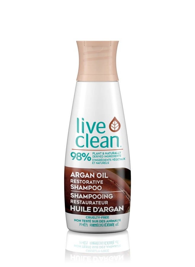 Live Clean Argan Oil Restorative Shampoo, 12 oz. - Image 1