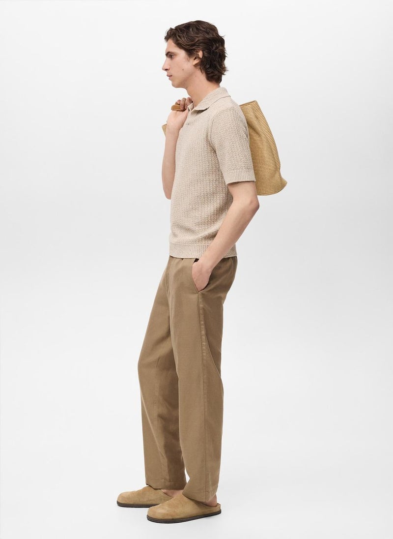 Mango Man Structured Polo  - Image 3