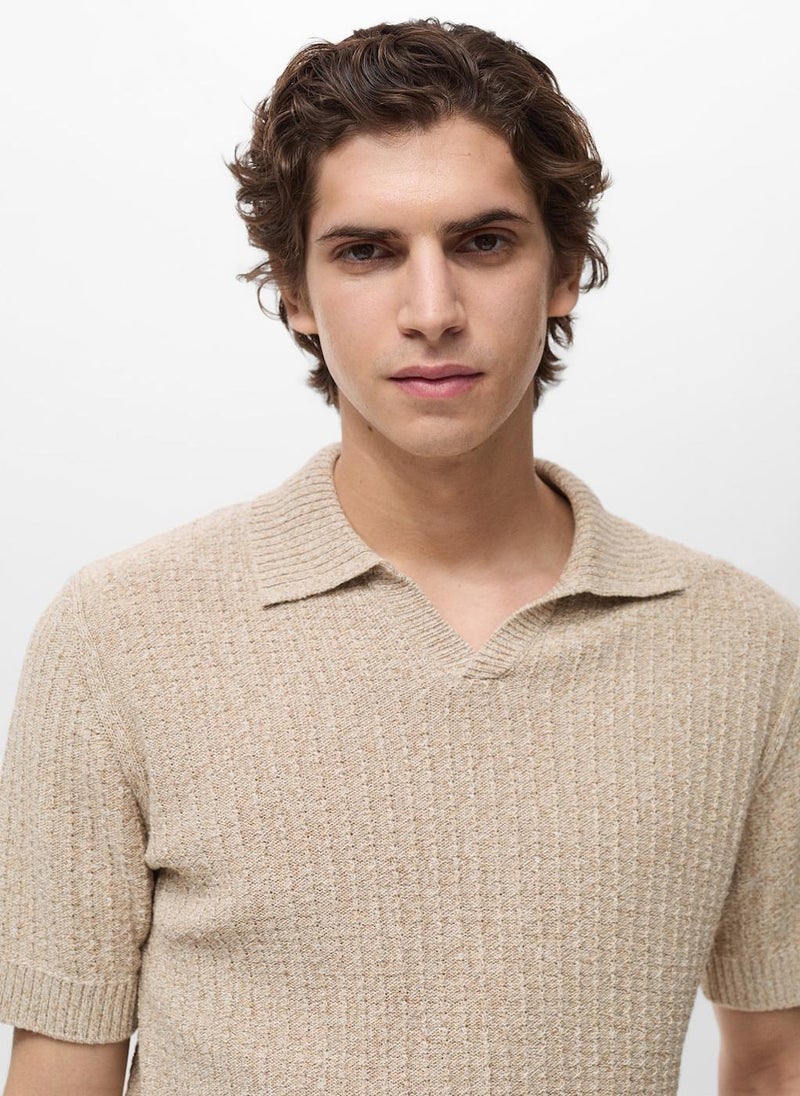 Mango Man Structured Polo  - Image 4