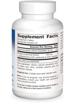 PLANETARY HERBALS Rhodiola Rosea Extract Full Spectrum - 327Mg, 60 Tablet  - Image 3