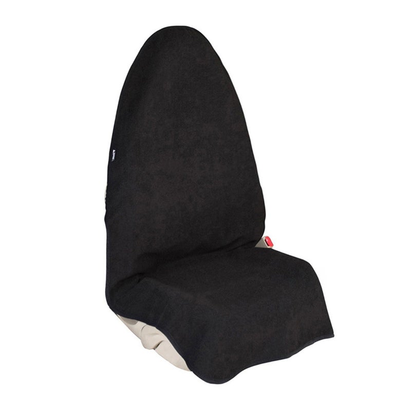 Waterproof Front Car Seat Cover: Grey, Anti Slip, Sweat Absorbent & Breathable - Durable Universal Car Seat Protection for Most Car Models - Image 4