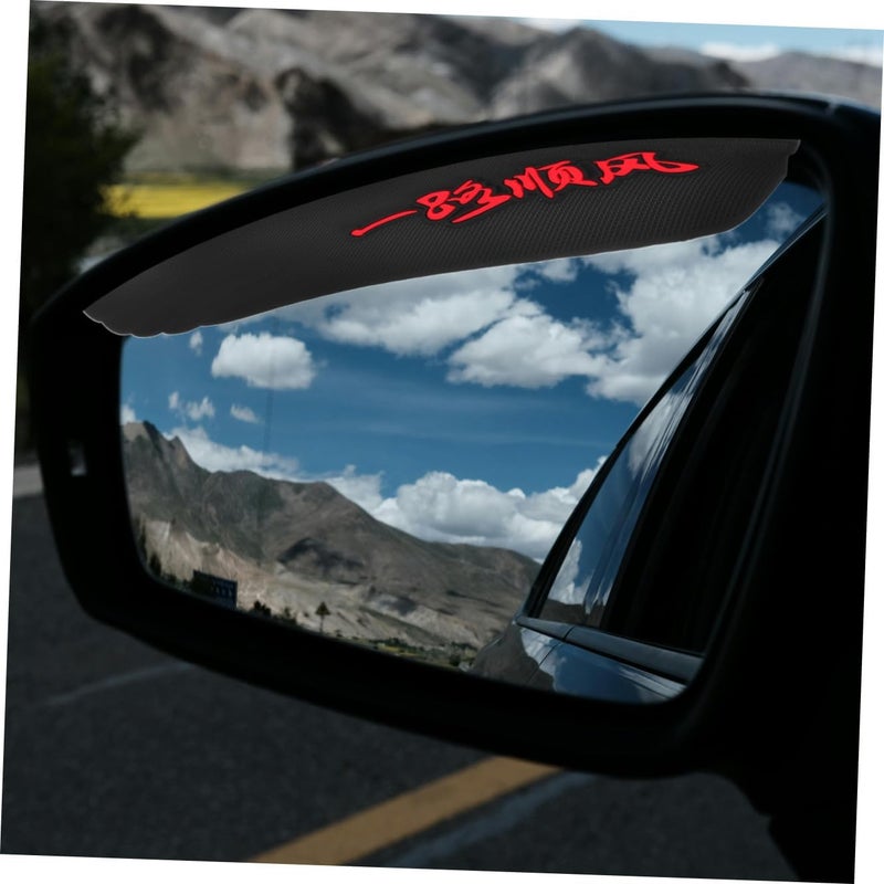 Car Side Mirror Rain Visor Guard, Rear View Mirror Rain Eyebrow, Pvc Waterproof Protection Accessories for Universal Vehicle Exterior - Image 5