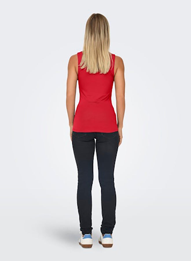 ONLY Womens Ea Sleeveless 2-Ways Fit Top Juniors