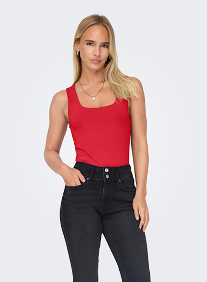 ONLY Womens Ea Sleeveless 2-Ways Fit Top Juniors