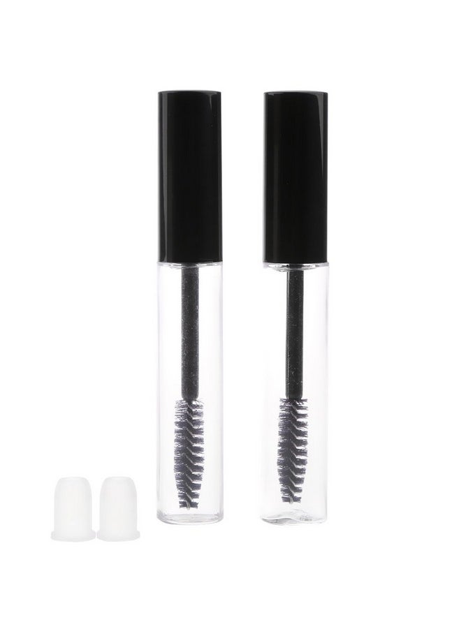 Vinayakart - 2Pcs Of 7Ml Empty Tube Eyelash Cream Mascara Wand Container Bottle Vials With Brush And Plugs Diy - Image 1