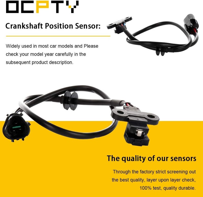 OCPTY Crankshaft Position Sensor Crankshaft Sensor CPS Fit for Mitsubishi Montero Sports 3.0L 3.5L - Image 2