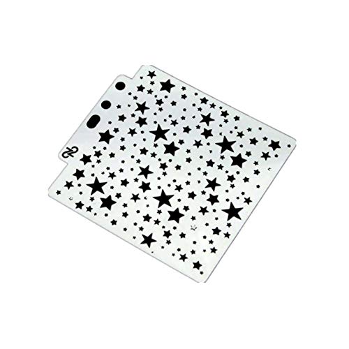 OBUY Twinkle Star Shaped Reusable Stencil Airbrush Painting Art DIY Home Decor Scrap Booking Album Crafts - Image 5