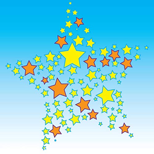 OBUY Twinkle Star Shaped Reusable Stencil Airbrush Painting Art DIY Home Decor Scrap Booking Album Crafts - Image 4