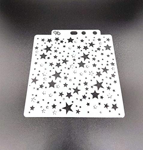 OBUY Twinkle Star Shaped Reusable Stencil Airbrush Painting Art DIY Home Decor Scrap Booking Album Crafts - Image 3