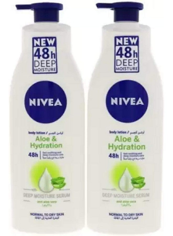 نيفيا لوشن الجسم ألو هيدريشن 400 مل، عبوة من عبوتين كومبو (800 مل) - Image 2