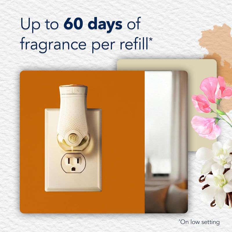Glade PlugIns Refills Air Freshener, Sheer Vanilla Embrace, 5 Count - Image 3