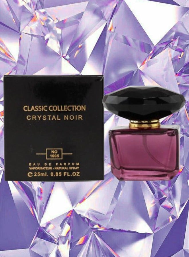كلاسيك كولكشن 5 قطع عطر كلاسيك كريستال نوير رقم 1005 25 مل - Image 2