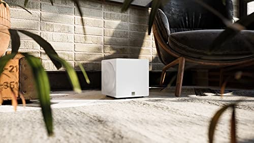 SVS 3000 Micro Subwoofer (Piano Gloss White) | Active Dual 8-in Drivers, 800 Watt RMS, Sealed Cabinet - Image 3