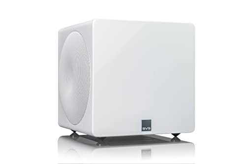 SVS 3000 Micro Subwoofer (Piano Gloss White) | Active Dual 8-in Drivers, 800 Watt RMS, Sealed Cabinet - Image 5
