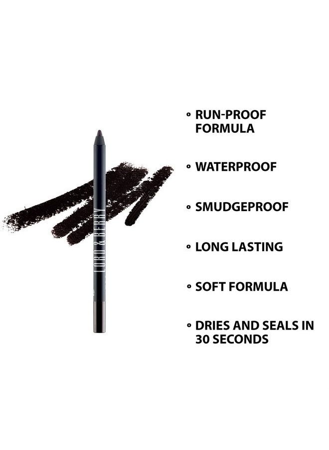 LORD & BERRY - Lord & Berry SMUDGEPROOF Eye Liner - Soft & Creamy VEGAN Formula, Long Lasting Morning To Night Waterproof Eyeliner Pencil, Easy To Use Eye Makeup - Brown Eyeliner - Image 1