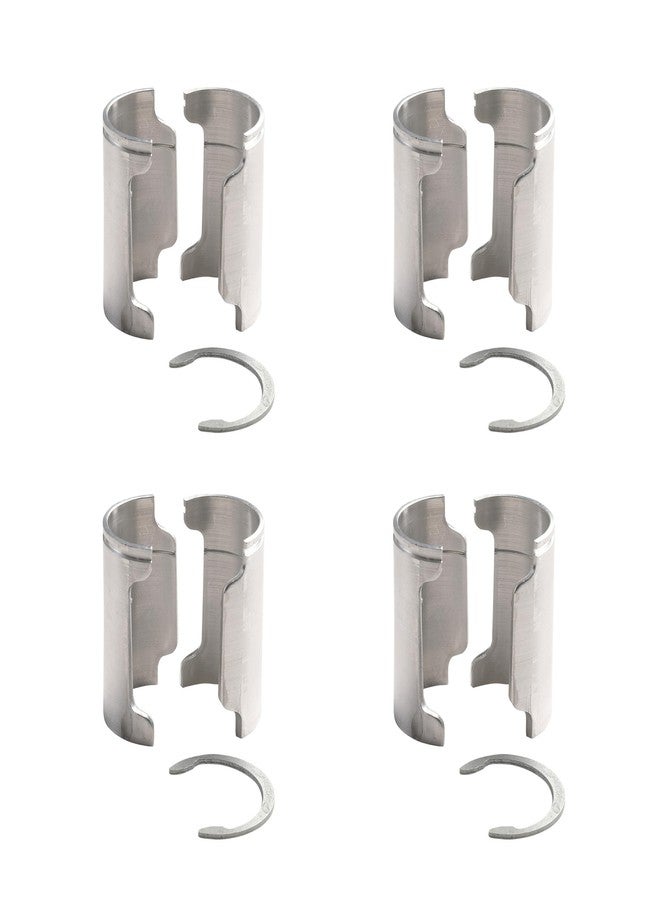 Metro 9986Z Aluminum Split Sleeves with Zinc Rings for Super Erecta Industrial Wire Shelving, Pack of 4 - Image 1