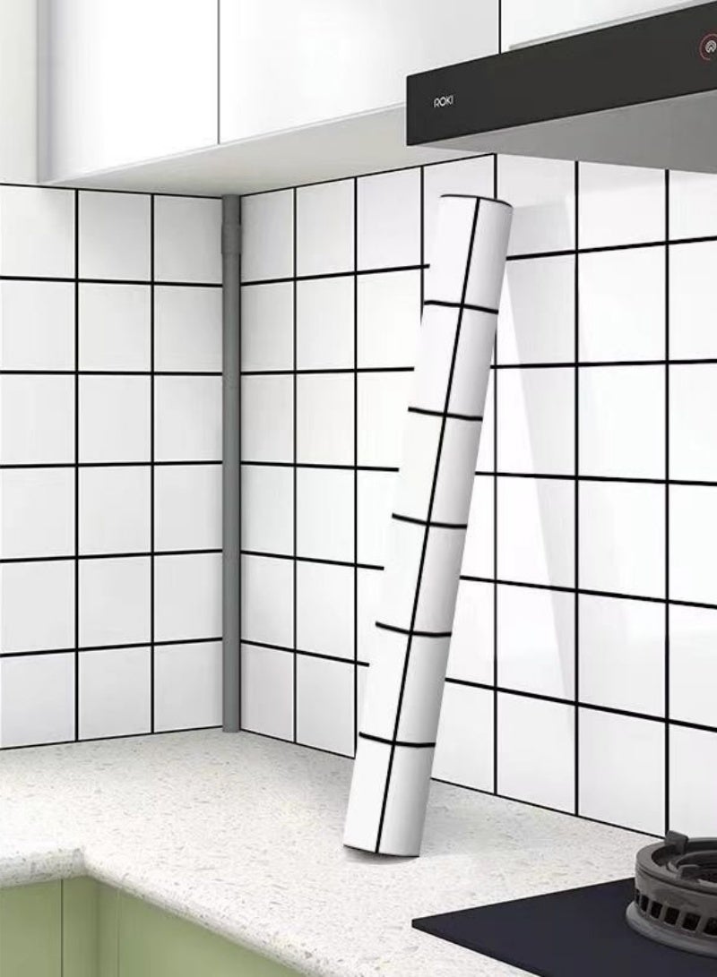 بيرفين ورق جدران مربعات لاصق - أناقة هندسية حديثة لتحويل الجدران والأسطح - Image 3