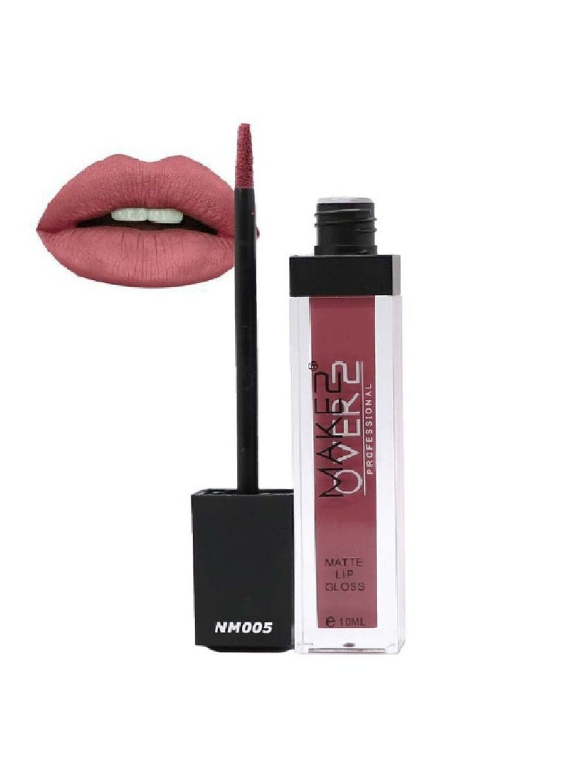 MAKE OVER 22 - MakeOver22 Matte Lip Gloss - NM005 - Image 1
