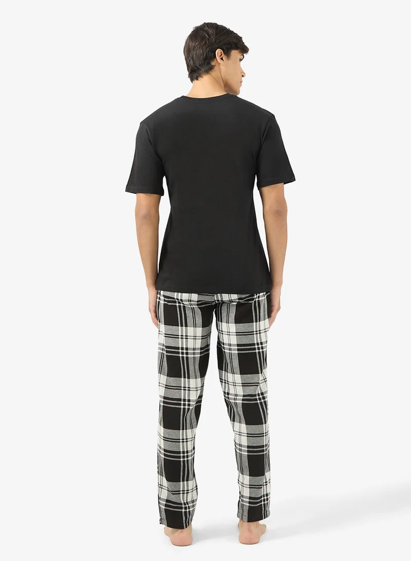 Seventy Five Nightwear T-Shirt & Pants Set