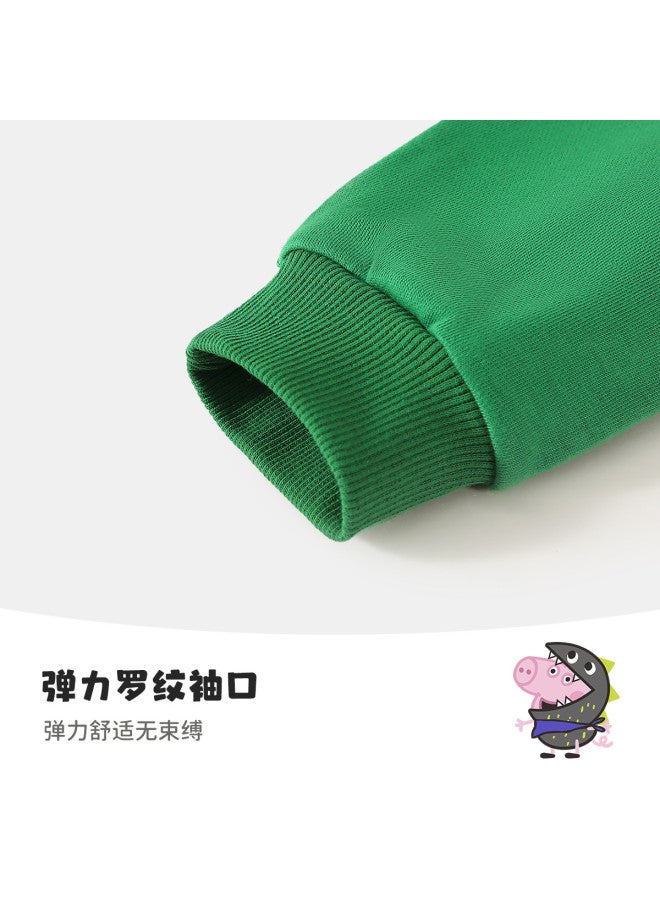 peppa Pig Spring Boys' Cotton Soft & Breathable Cartoon Casual Set - Image 5