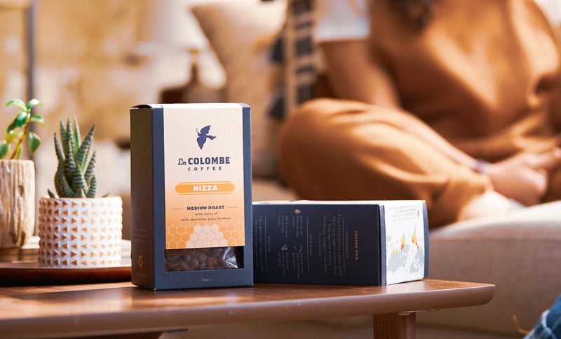 La Colombe Nizza Medium Roast Whole Bean Coffee - Notes of Milk Chocolate, Nuts & Brownie with Honey-Sweet Roasted Nuttiness, 12 Ounce (Pack of 1) - Image 4