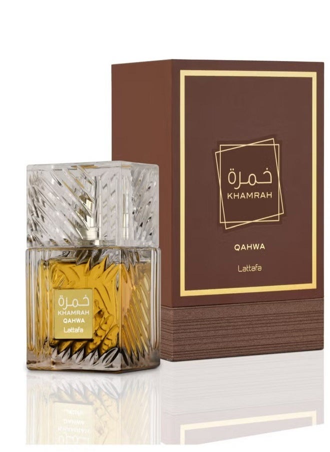 Lattafa Khamrah Qahwa edp 100ML  - Image 1