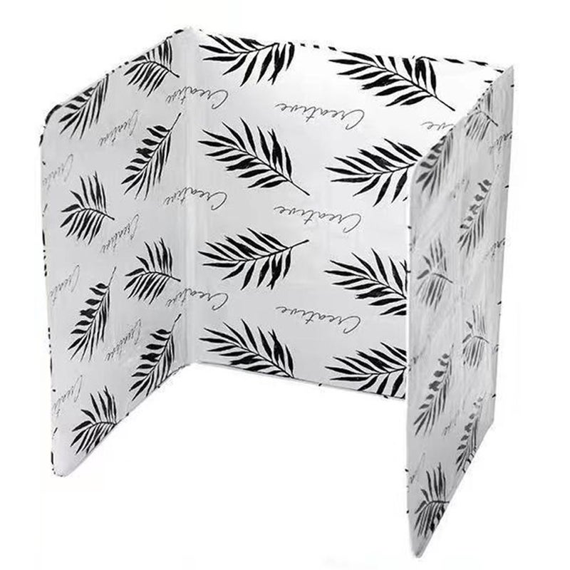 Aluminum foil baffle for gas stoves, heat insulation board, oil separator for kitchen cooking, oil splash prevention baffle for household stoves, available in multiple sizes. - Image 3