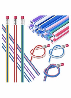 Y&D Flexible Bendable Pencils, Magic Bend Pencils,Colorful pencils for Children  - Image 1