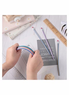 Y&D Flexible Bendable Pencils, Magic Bend Pencils,Colorful pencils for Children  - Image 5