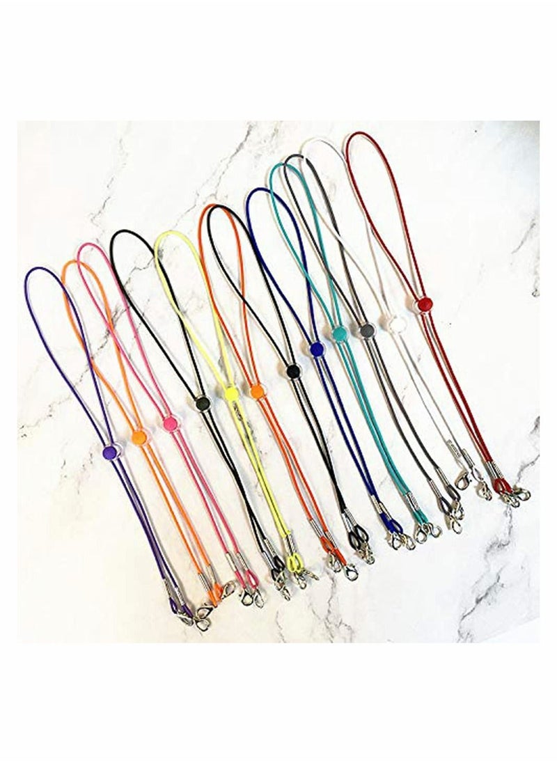 KASTWAVE Colourful Mask Lanyard Round Ropes, Adjustable Mask Lanyard Face Mask Holder Strap  - Image 2