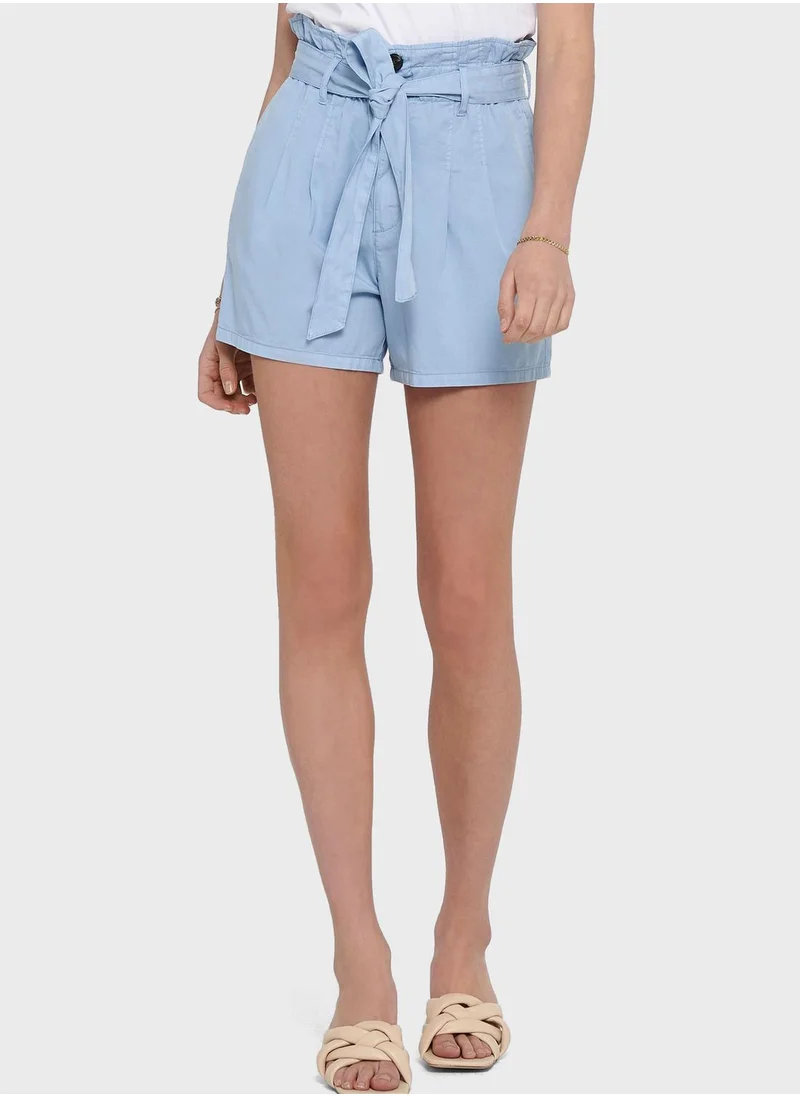 ONLY Tie Waist Shorts