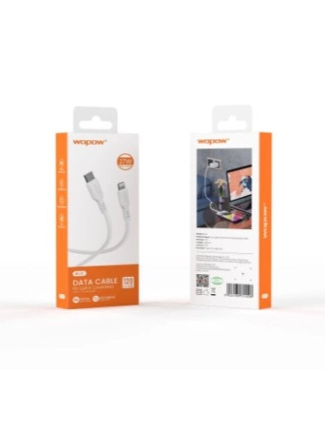 Wopow - 27W USB C To Lightning Cable Fast Charging Than Original Cable - Image 1
