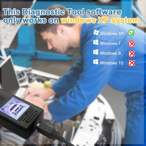 AMHTDOL for BMW Scanner 1.4.0 Programmer V1.4 Eeprom Programmer Code Reader Work for BMW E46,E38,E39,E53,E83,E85 Vehicle Fit ECU Programming Tool OBD2 Scanner Diagnostic Tool(Only Support Windows XP) - Image 4