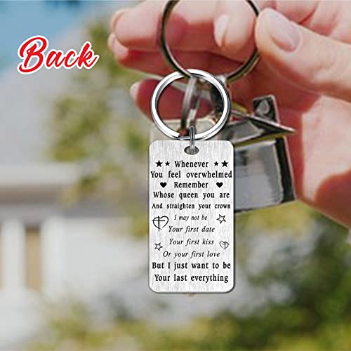 Gezxin Gifts for Wife Mother's Day - Romantic Wife Birthday Sweetest Day Easter Wedding Just Because Valentines Day Keychain from Husband - Image 4