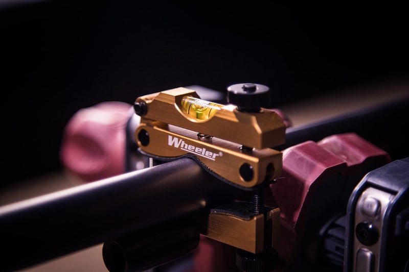 Wheeler Engineering Professional Reticle Leveling System with Heavy-Duty Construction, Universal Design and Storage Case for Gunsmithing and Maintenance, Bronze/Black - Image 4