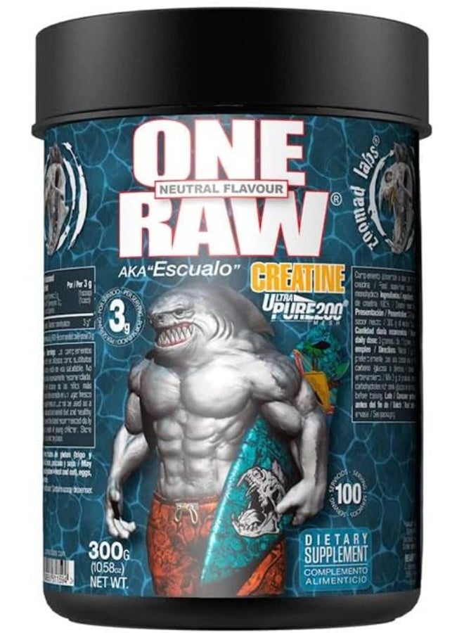 zoomad labs ZOOMADLABS One Raw Creatine Neutral 300g - Image 2